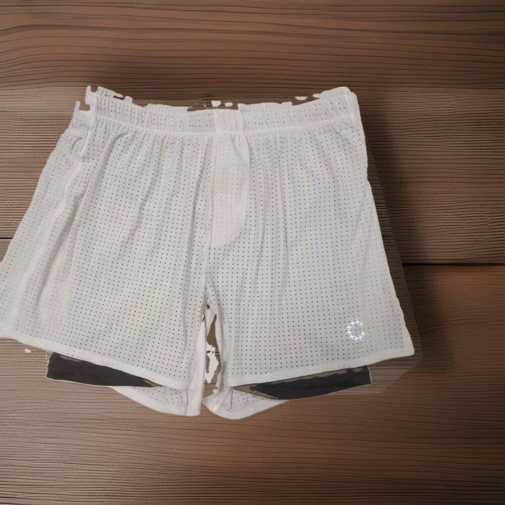Currently Running M2 Pro 5" Lined Shorts Lightweight Breathable In Biege Size XS